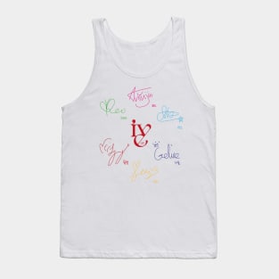 ive autographs design Tank Top